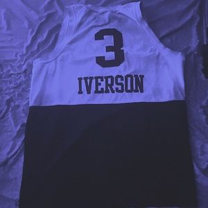 Throw Back Team Nike “Iverson” Jersey